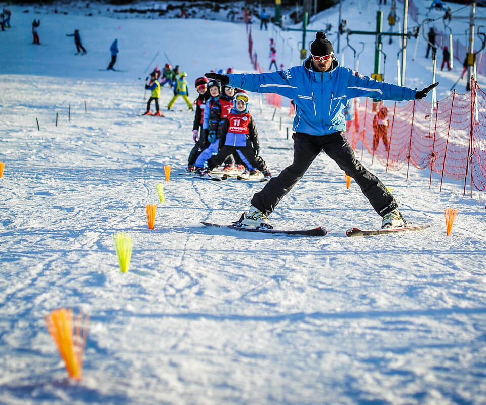 Kurs narciarski podstawowy dla dzieci - 4 dni
